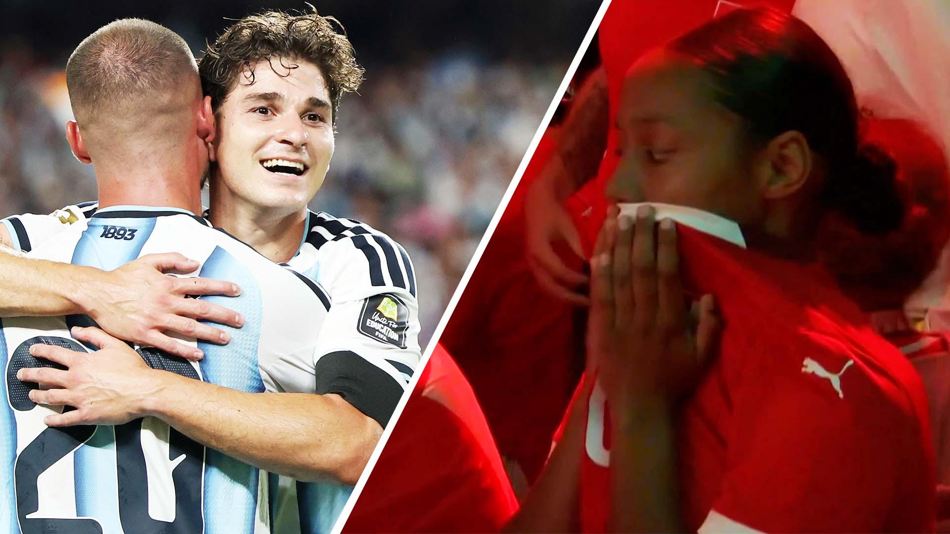 Swiss pain as Argentina's Alvarez knocks Switzerland out of the World Cup