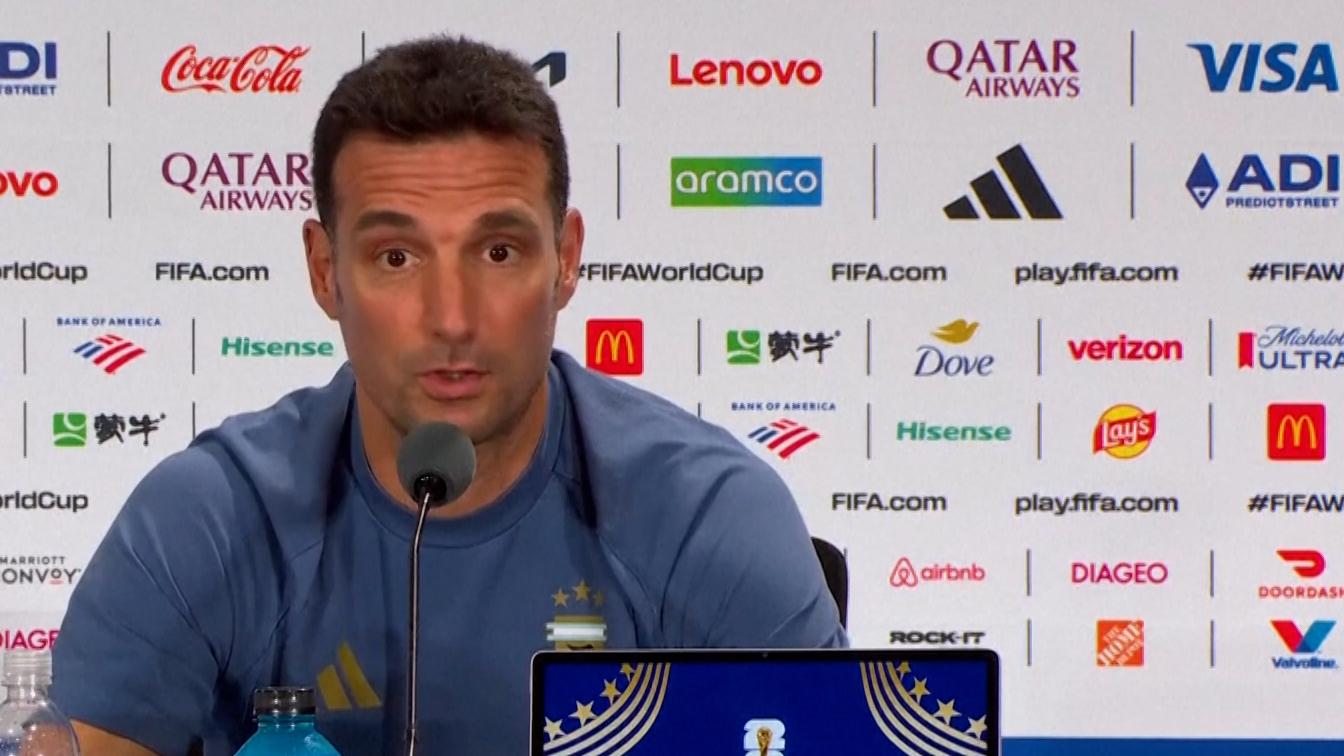 Scaloni on Argentina's World Cup: 'Sometimes luck can be on your side'