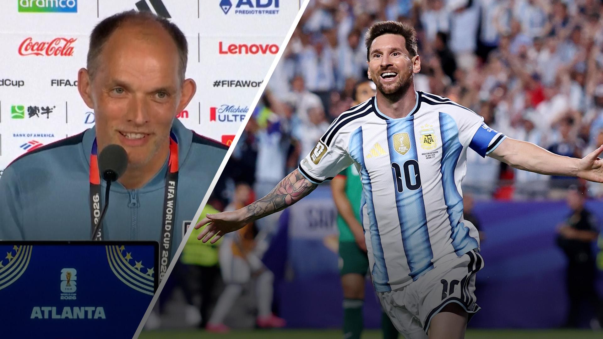 Tuchel discusses England's plan to stop Messi