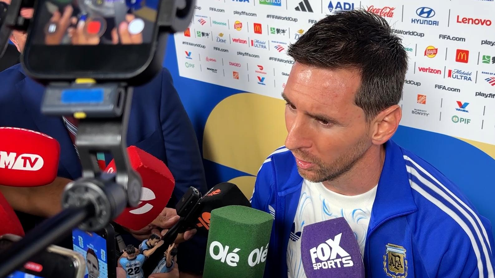 Messi: Argentina sensed England 'didn't want it anymore'
