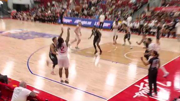Bruce Thornton drills 3 off inbounds pass for Rockets