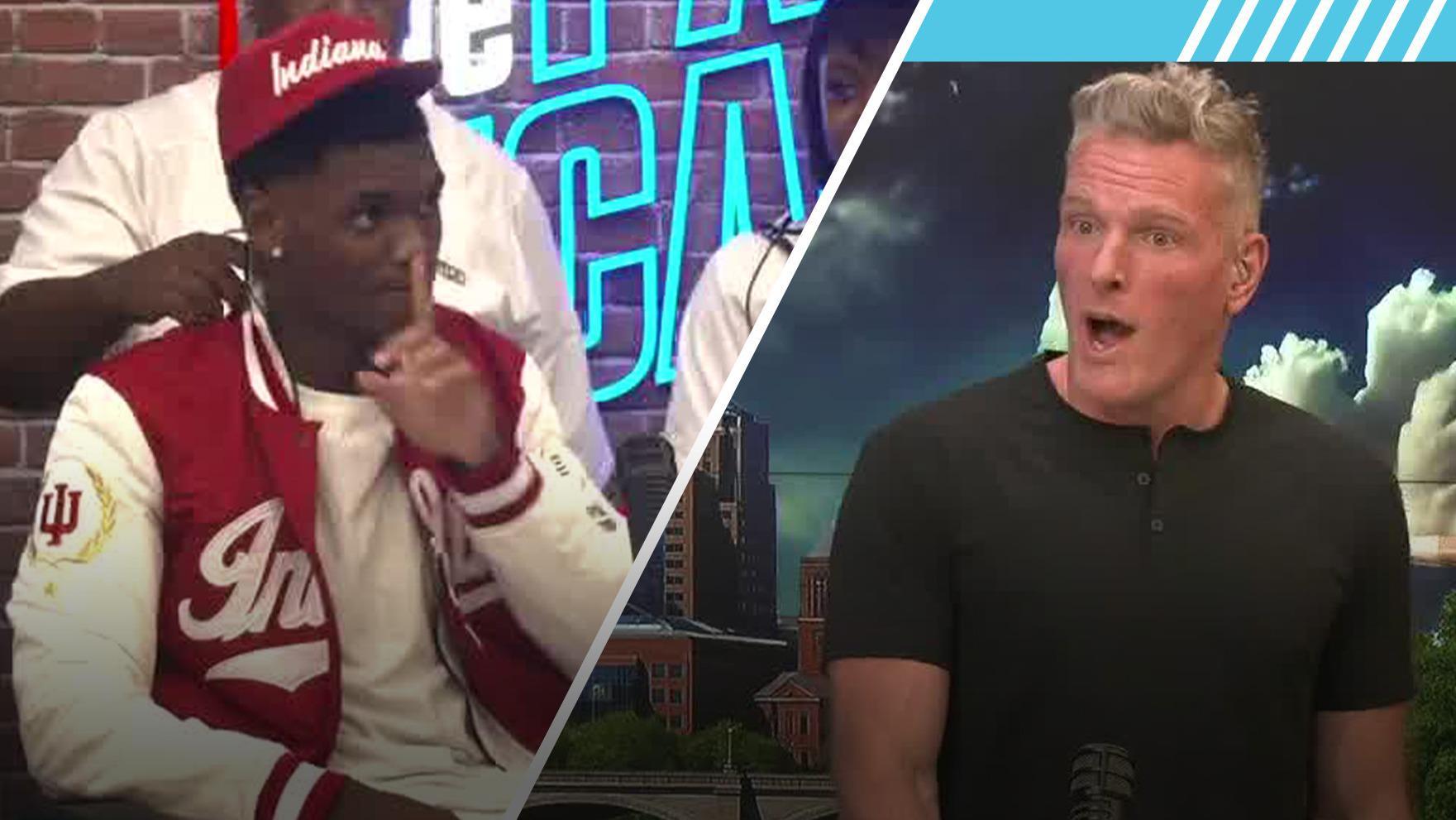 No. 1 WR recruit Monshun Sales commits to Indiana on McAfee's show
