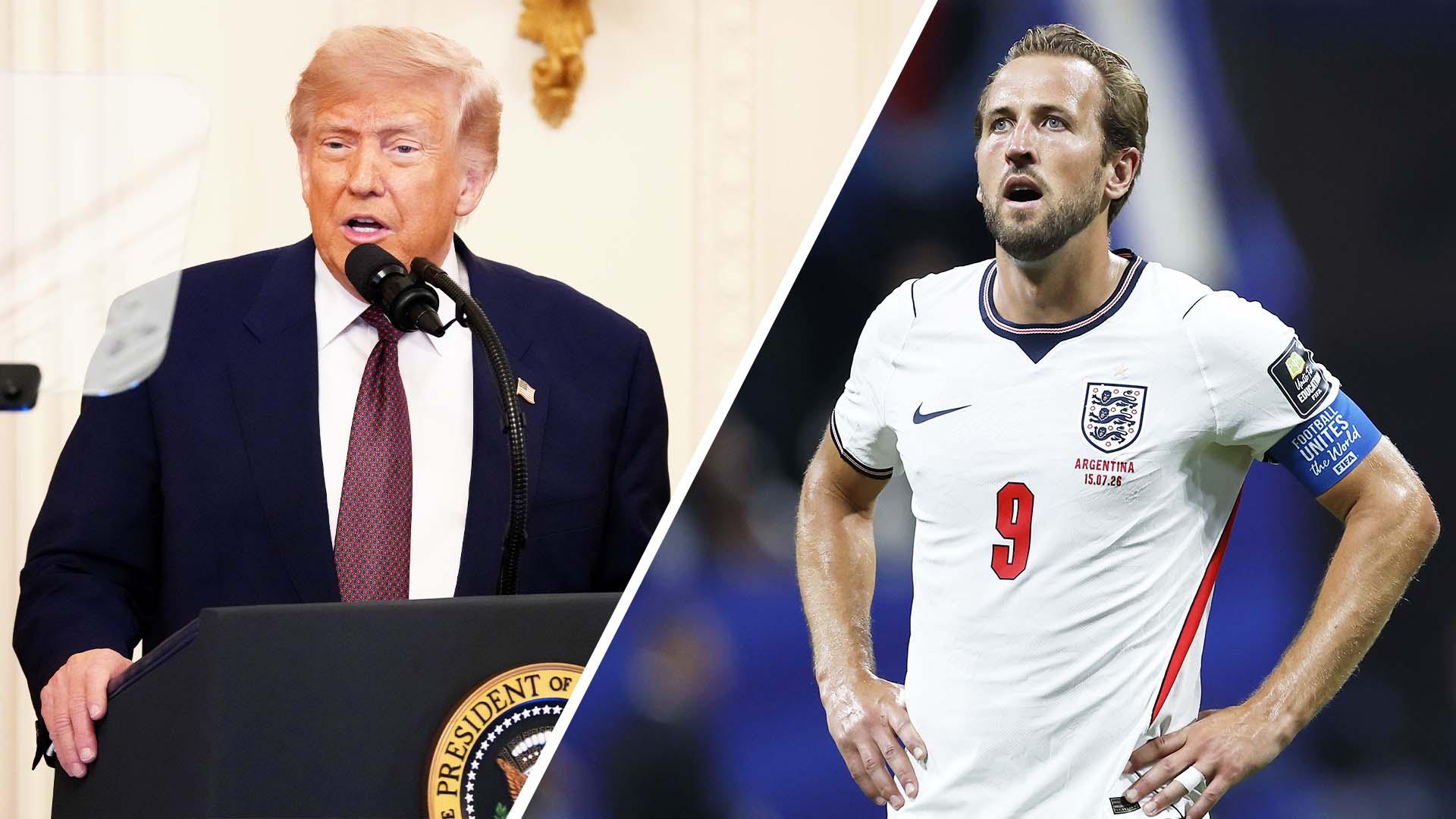 Trump questions Kane's 'defensive' role in England's WC exit to Argentina