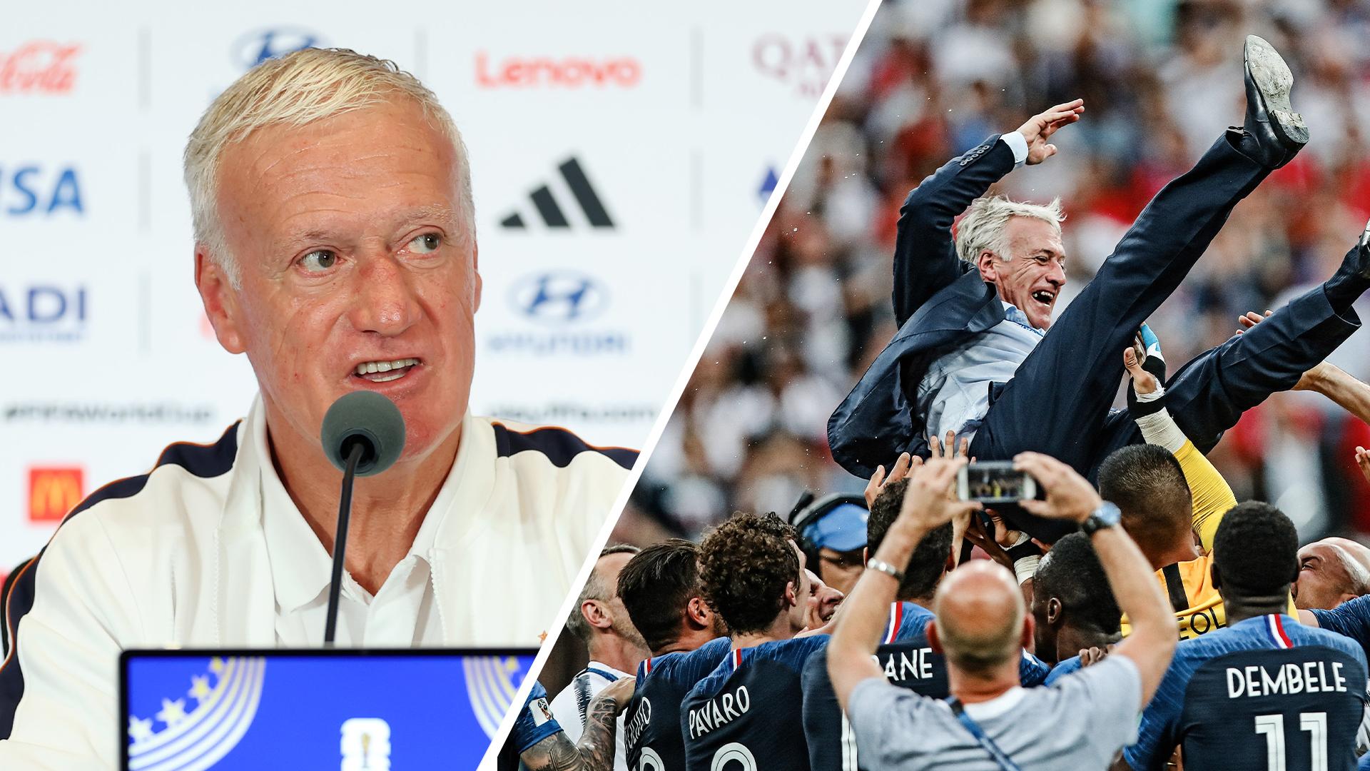 Deschamps reflects on final game as France head coach