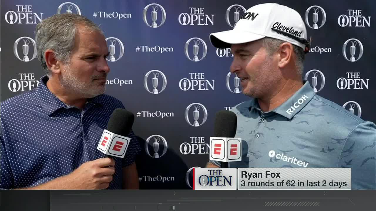 Ryan Fox on tying major single-round record: 'Didn't think it would be 62'