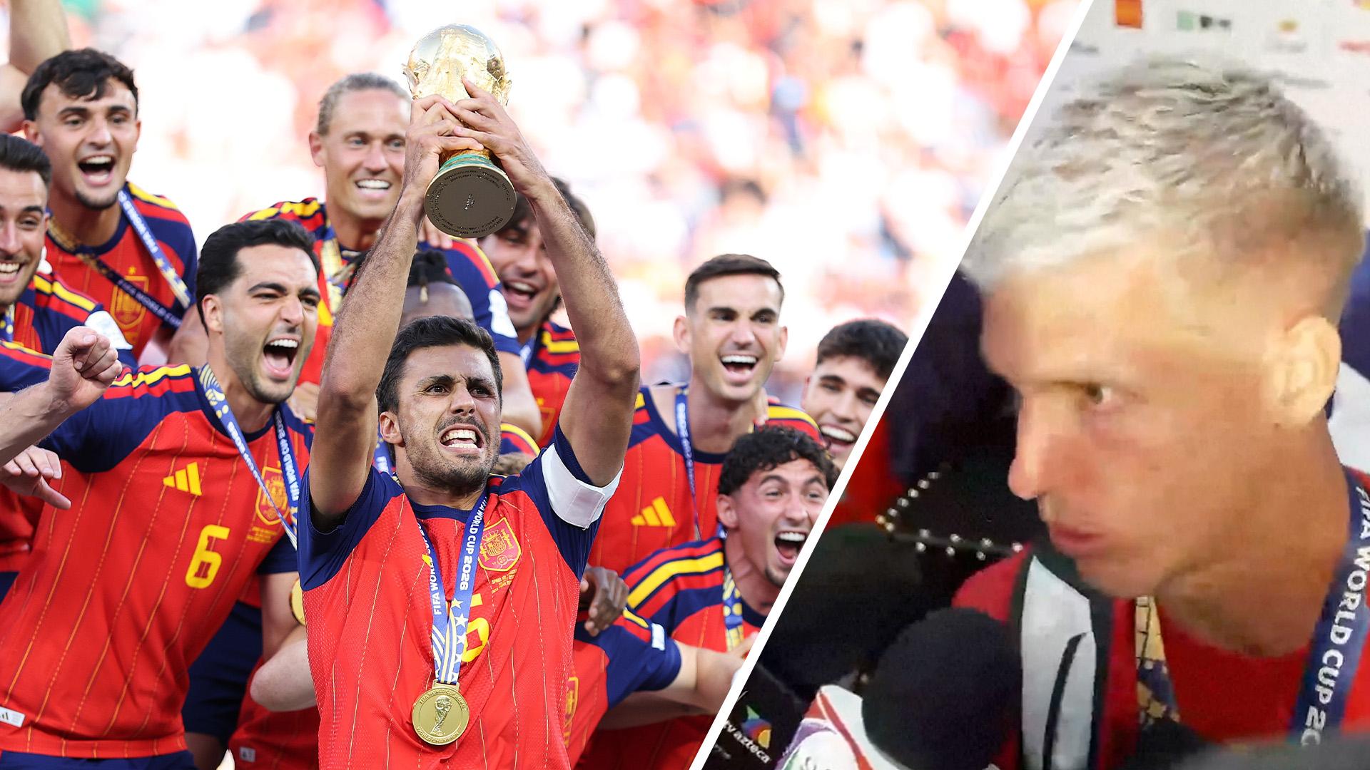 Dani Olmo: Spain World Cup win 'a dream come true'