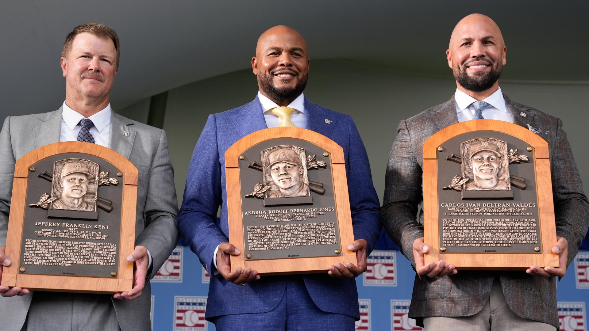 Kent, Beltran and Jones share gratitude after HOF inductions 1 Like reaction.