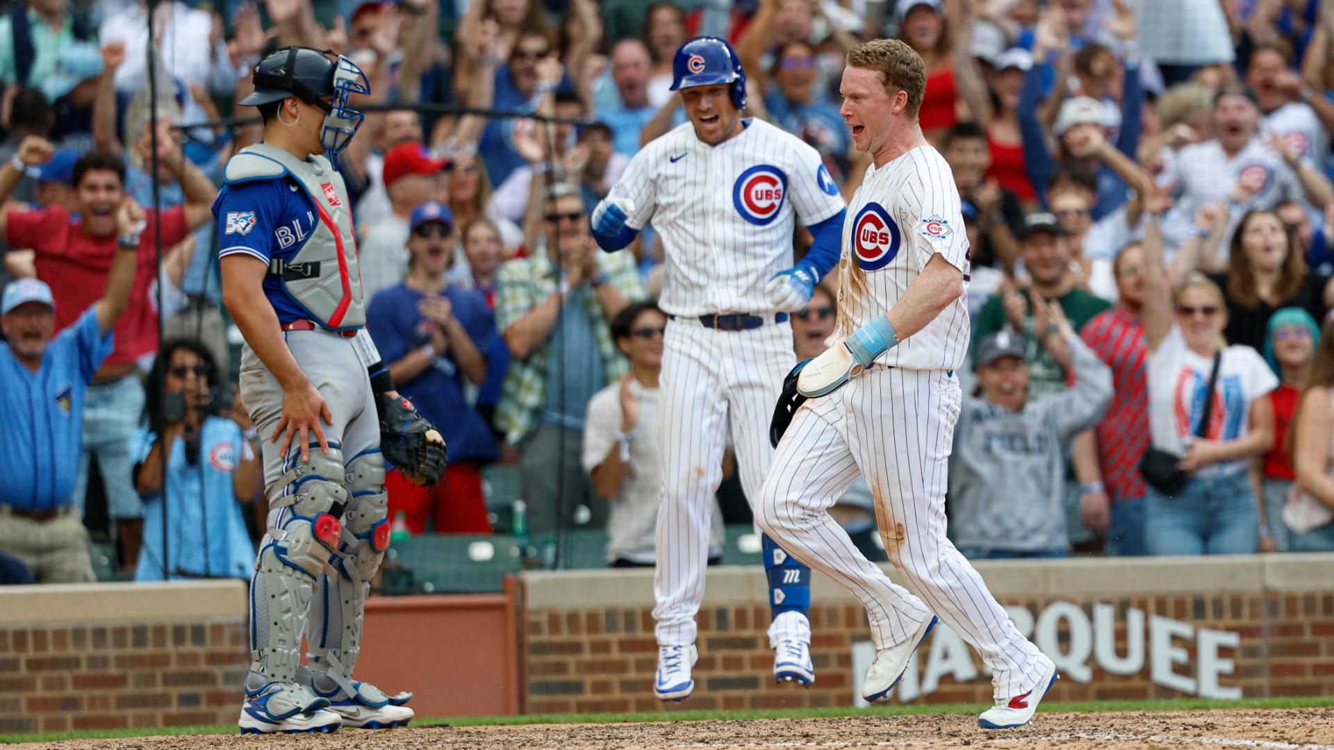 Cubs Rally Past Blue Jays 3-2 on Error in 11th