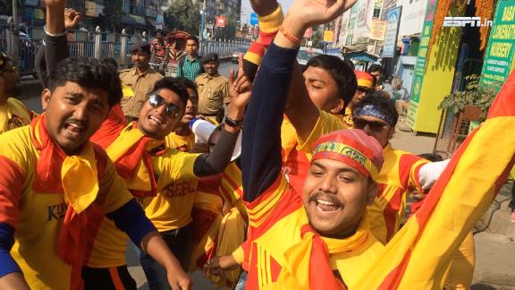 East Bengal fans chant - ESPN Video