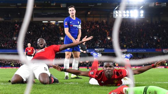 Chelsea 0-2 Man United: Blues' FA Cup defense ends
