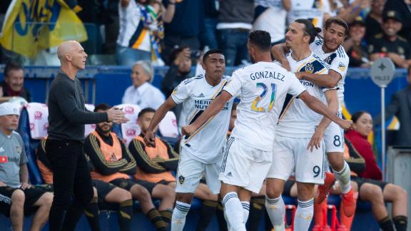 LA Galaxy 3-2 Los Angeles FC: Zlatan Ibrahimovic steals show with