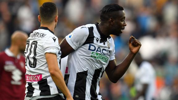 Okaka's header gives Udinese win vs. Torino