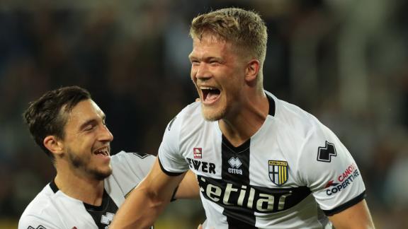 Cornelius hat trick carries Parma