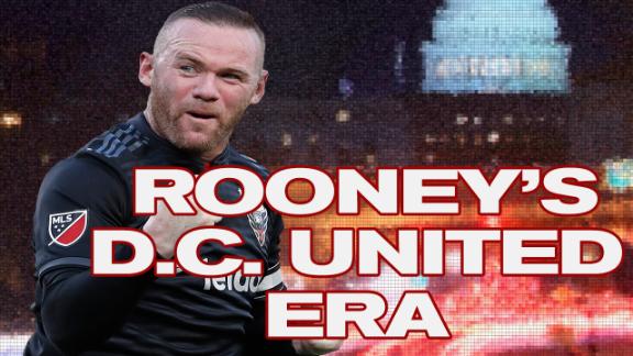 Wayne Rooney's 2 seasons at D.C. United