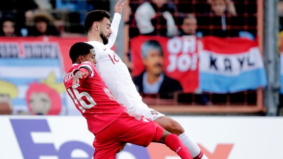 Bruno Fernandes gets Portugal's 1st vs. Luxembourg