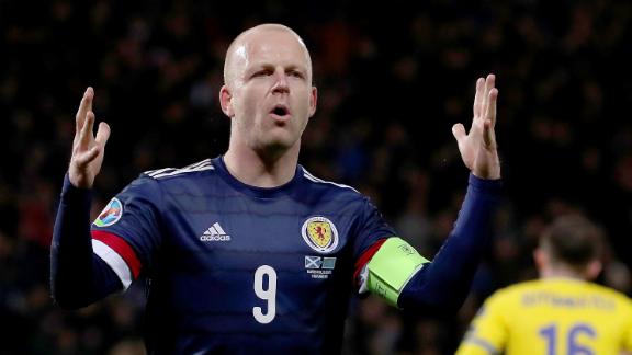 Steven Naismith scores against Kazakhstan