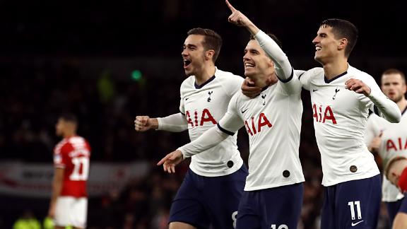 Spurs hold off Boro to reach fourth round