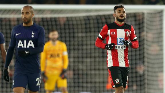 Tottenham denied by late Southampton equalizer