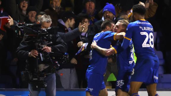 Shrewsbury force replay as Liverpool squander 2-0 lead