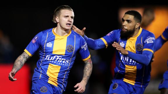 Shrewsbury super sub shocks Liverpool