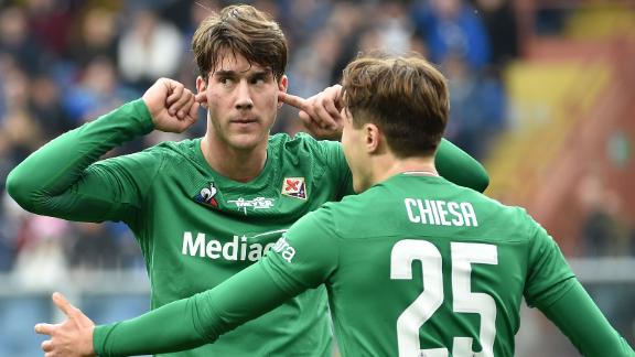 Fiorentina smash Sampdoria 5-1
