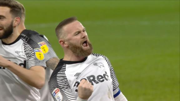 Wayne Rooney scores panenka in Derby draw