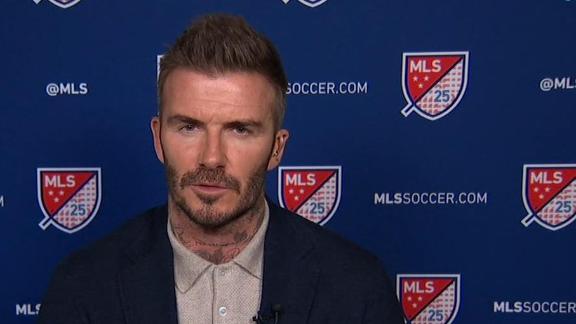 Beckham talks MLS growth and Inter Miami academy