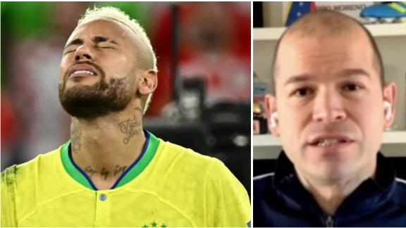 Moreno: Why was Neymar left on after Brazil's goal?