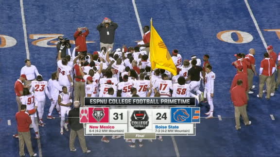 New Mexico 31-24 Boise State (Nov 14, 2015) Final Score - ESPN