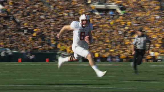 Stanford, behind Christian McCaffrey, dominates Iowa in the 102nd Rose Bowl  game