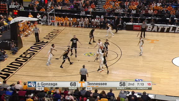 Live Updates: Tennessee basketball vs. No. 8 Gonzaga
