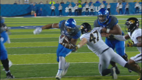 MacGinnis' 4 FGs help Kentucky survive Missouri 40-34