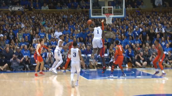 Zion williamson dunk clemson hot sale