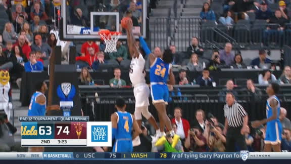Arizona State Beats Ucla 83 72 In Pac 12 Quarterfinals Abc7 Los