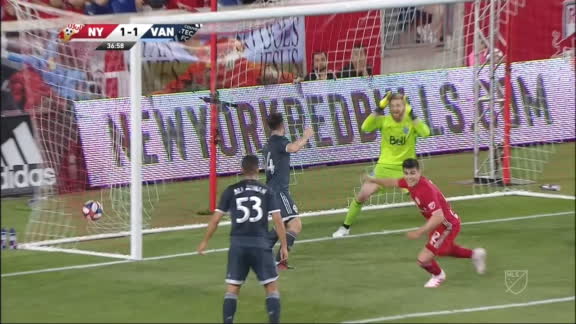 White responds with equalizer for Red Bulls