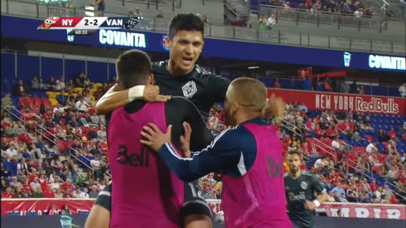 Montero's penalty brings Vancouver level