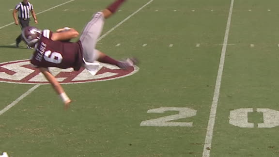 Mississippi State QB flies like a helicopter