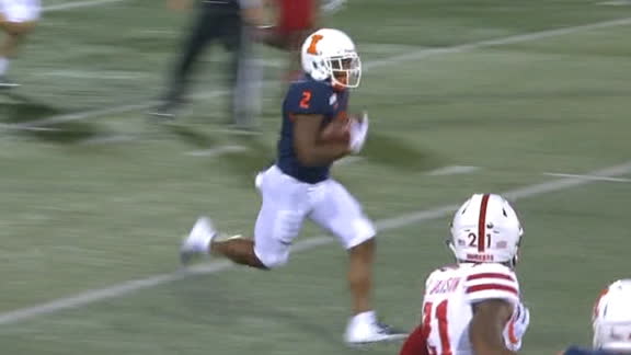 Illinois scores on Corbin's 66-yard run