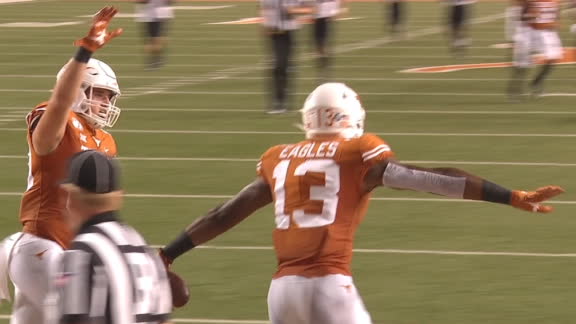 Texas answers back with 73-yard TD