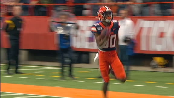 Cuse's Harris speeds away for 94-yard TD