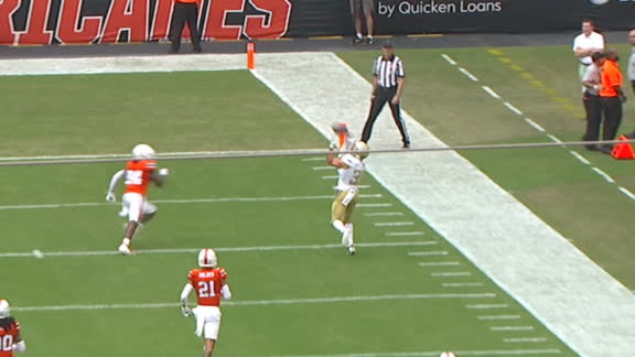 Georgia Tech scores on fake punt