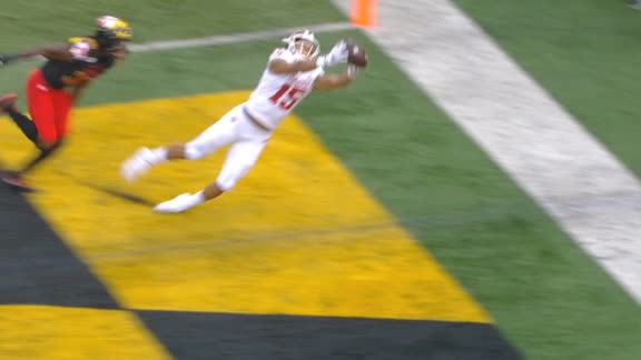 Westbrook lays out for the terrific Indiana TD