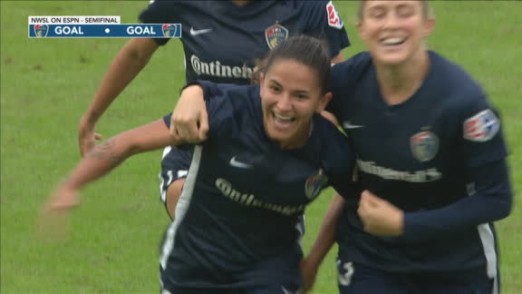 Perfect free kick puts Courage ahead in extra time