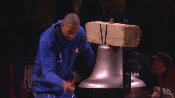 Horford rings bell before Sixers' opener