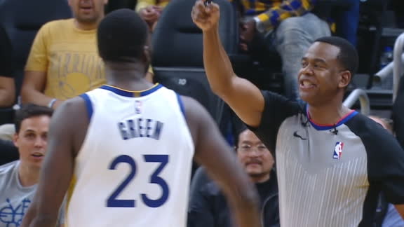 Draymond gets tossed in the fourth