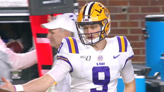 Burrow hits Chase in stride for 51-yard TD