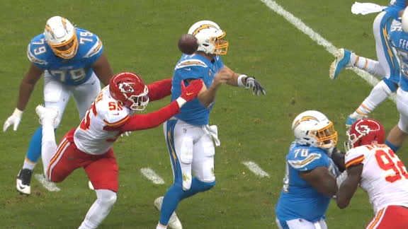 Clark forces Rivers to throw INT