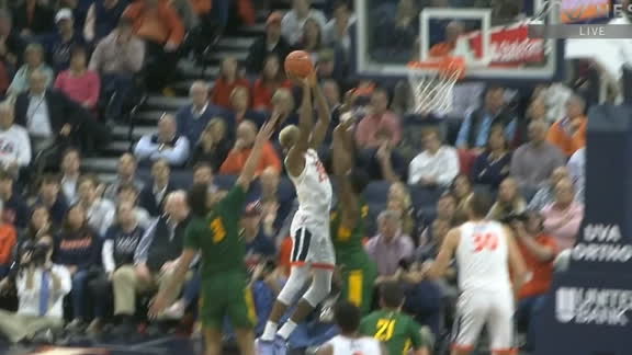 Diakite finesses his way to the rim for the bucket