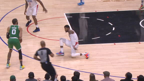 Tatum drops George, buries game-tying 3