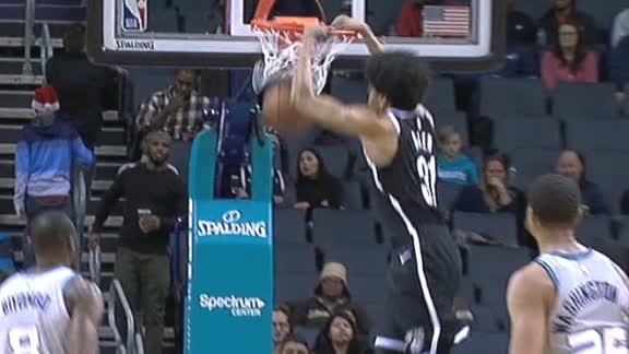 Allen skies for two-handed slam